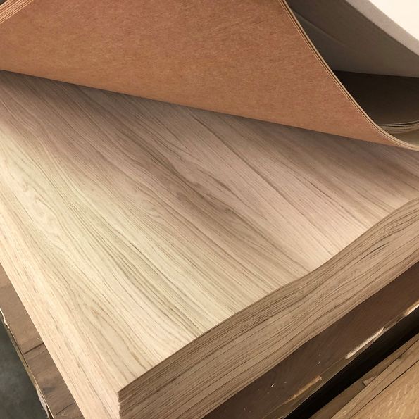 Ready-jointed veneer with fixed size (Veneer Express)