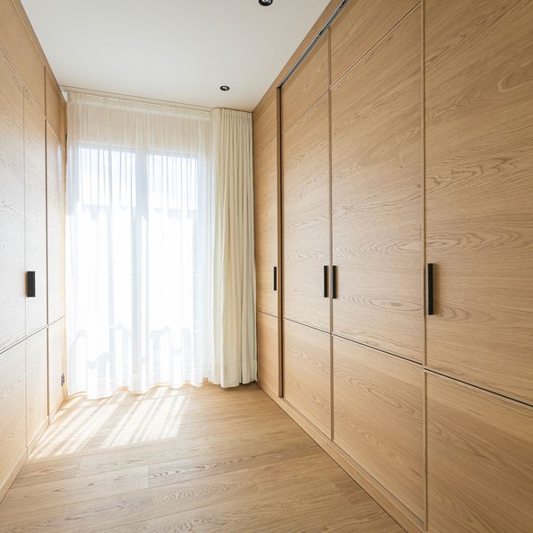 Type of veneer European oak, interior design