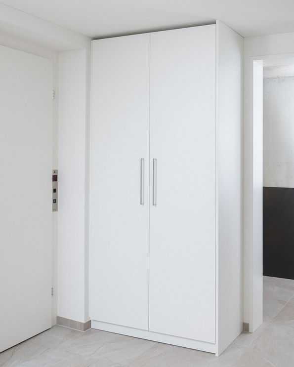 Innenausbau Basel mit Parkett, Furnier & Einbaumöbeln Individueller Schrank, Materialien Roser AG