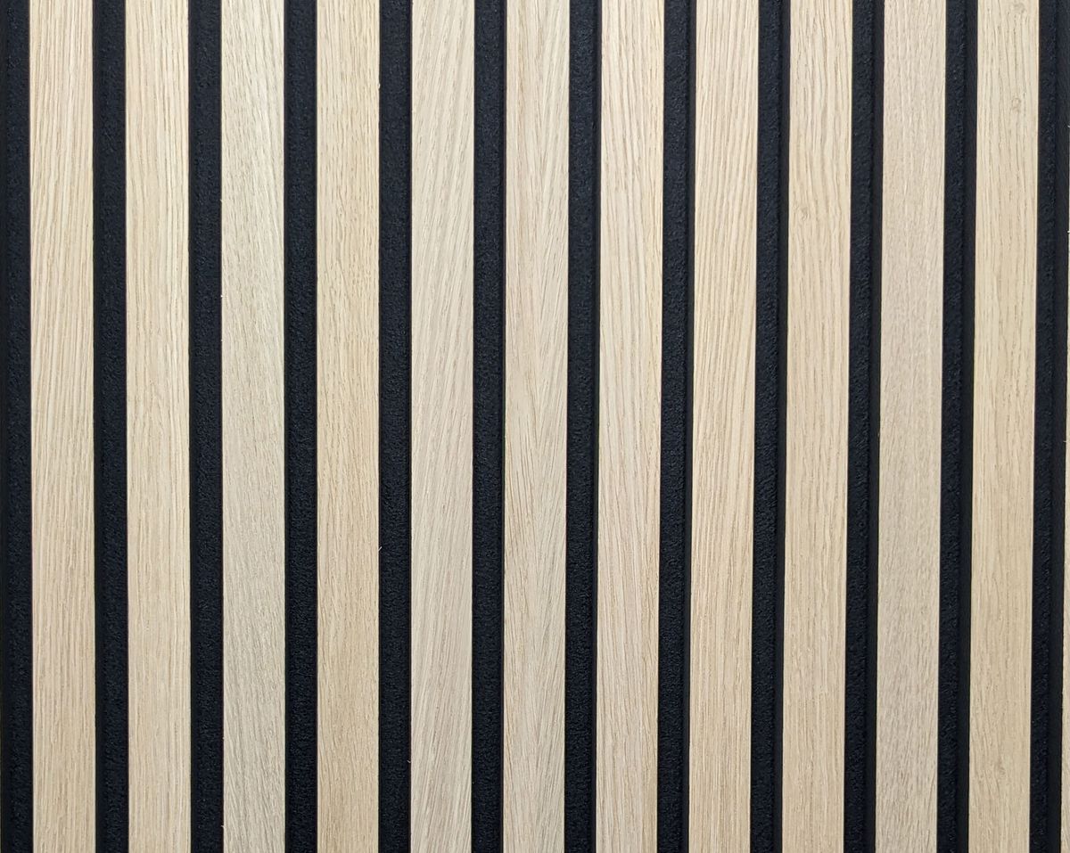 VENEER EXPRESS Acoustics Oak (felt and MDF black) sample