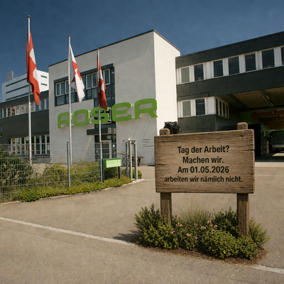 Am 1.5.2026 hat die Roser AG geschlossen