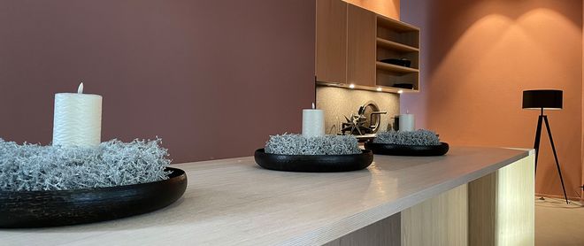 Eichenfurnier für Mikroappartements im Frame, Andermatt