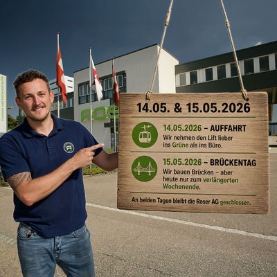 Brückentag & Feiertag im Mai 14. & 15.5.2026