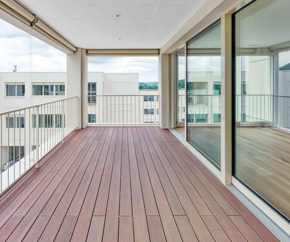 Wooden terrace, terrace boards from Roser AG