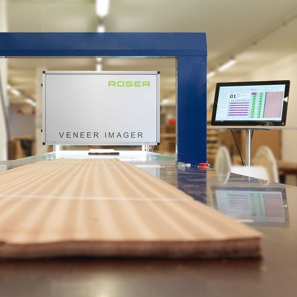 veneer measuring system