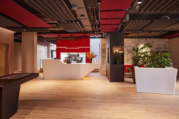Reclaimed wood design parquet