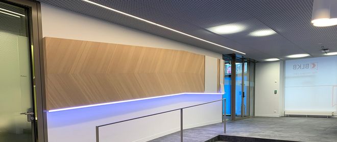 Europäische Eiche Furnierdeck für die BLKB