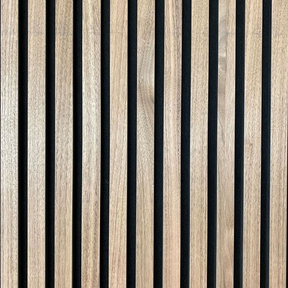 Acoustic panels walnut