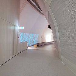 Tannenholz für den Besucherpavillon