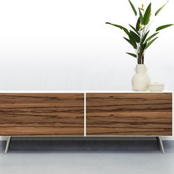 Möbel Furnier Red Gum geräuchert