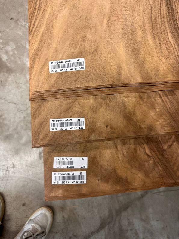 Excellent veneer selection