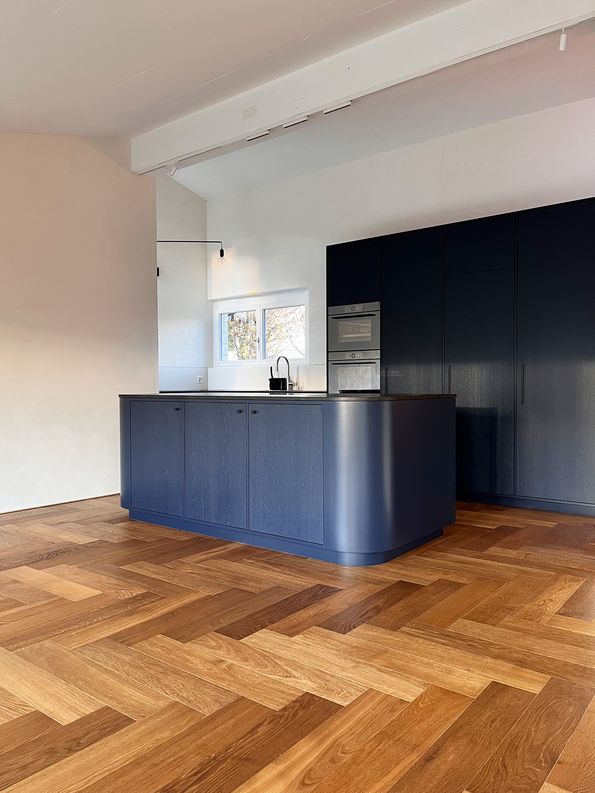 Parkett für puristischen Baustil