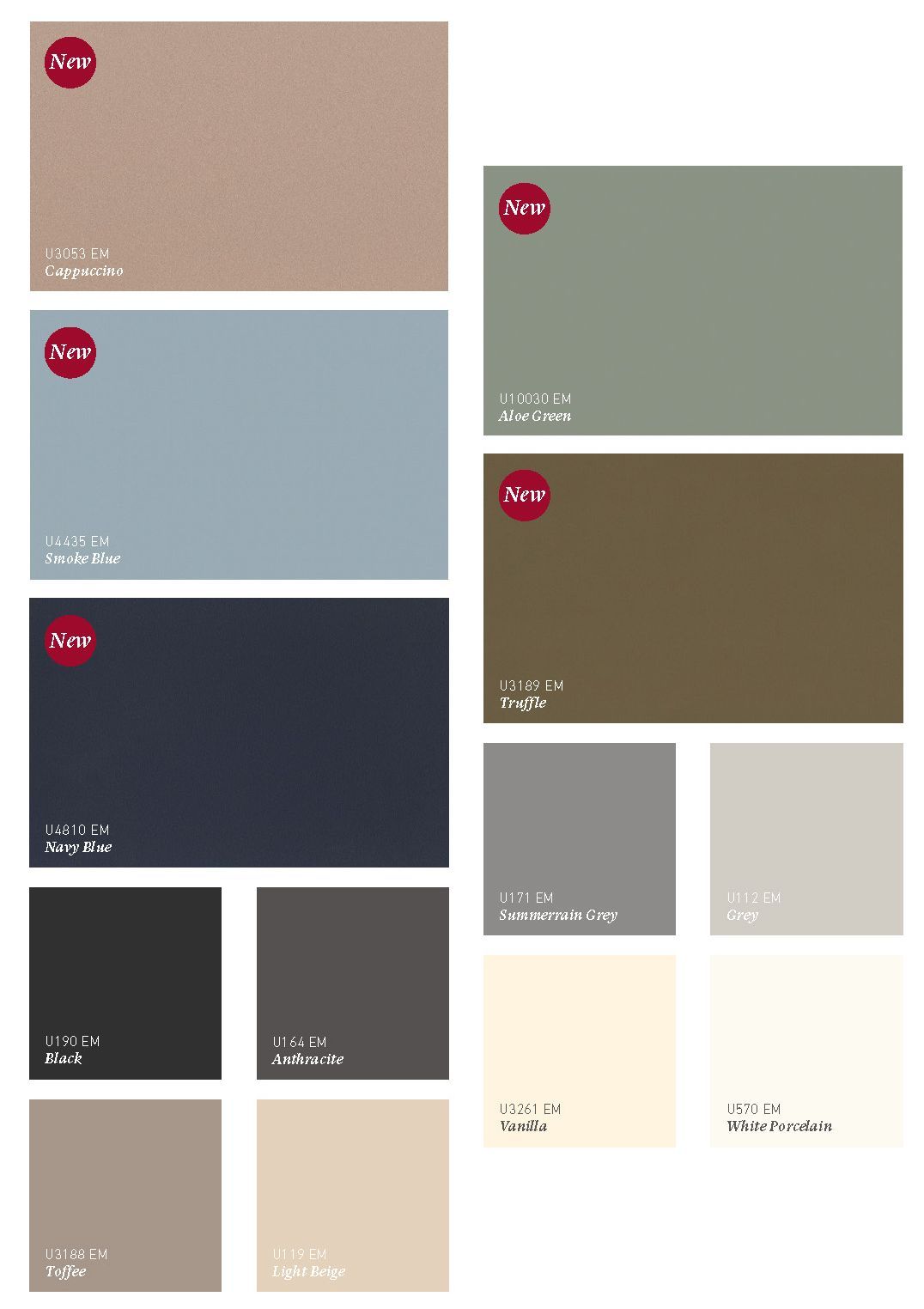 HPL Platten edelmatt