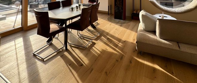 Wohnungsumbau Basel-Landschaft, Parkett, Türen