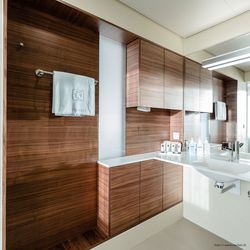 Wood species Walnut american, bathroom