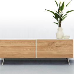Möbel Furnier Eiche Rustic glatt