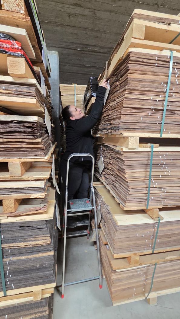 Furnier Lager Inventur