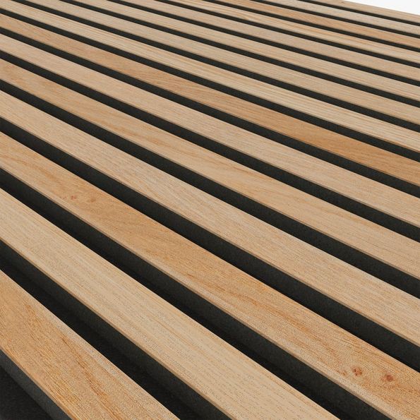 Acoustic wood panels