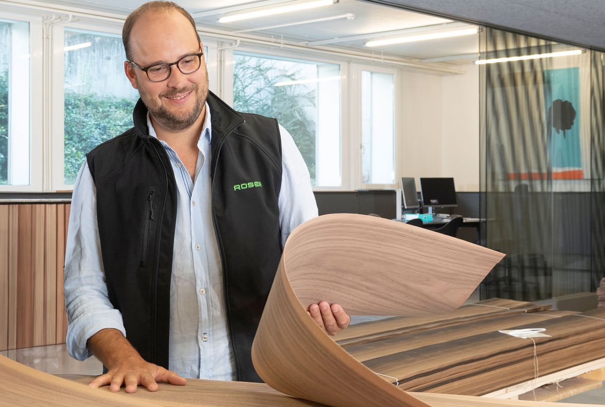Buying veneer from Roser AG - your veneer expert Veneer evaluation