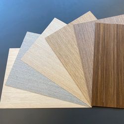 Veneer Express Design - Overview of all wood types