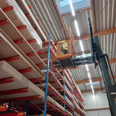 Lagerinventur bei der Roser AG, Holzwerkstoffe und Furnier