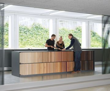 Showroom for veneers/project consulting