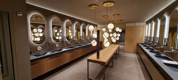 Oak veneer, The Circle, Zurich