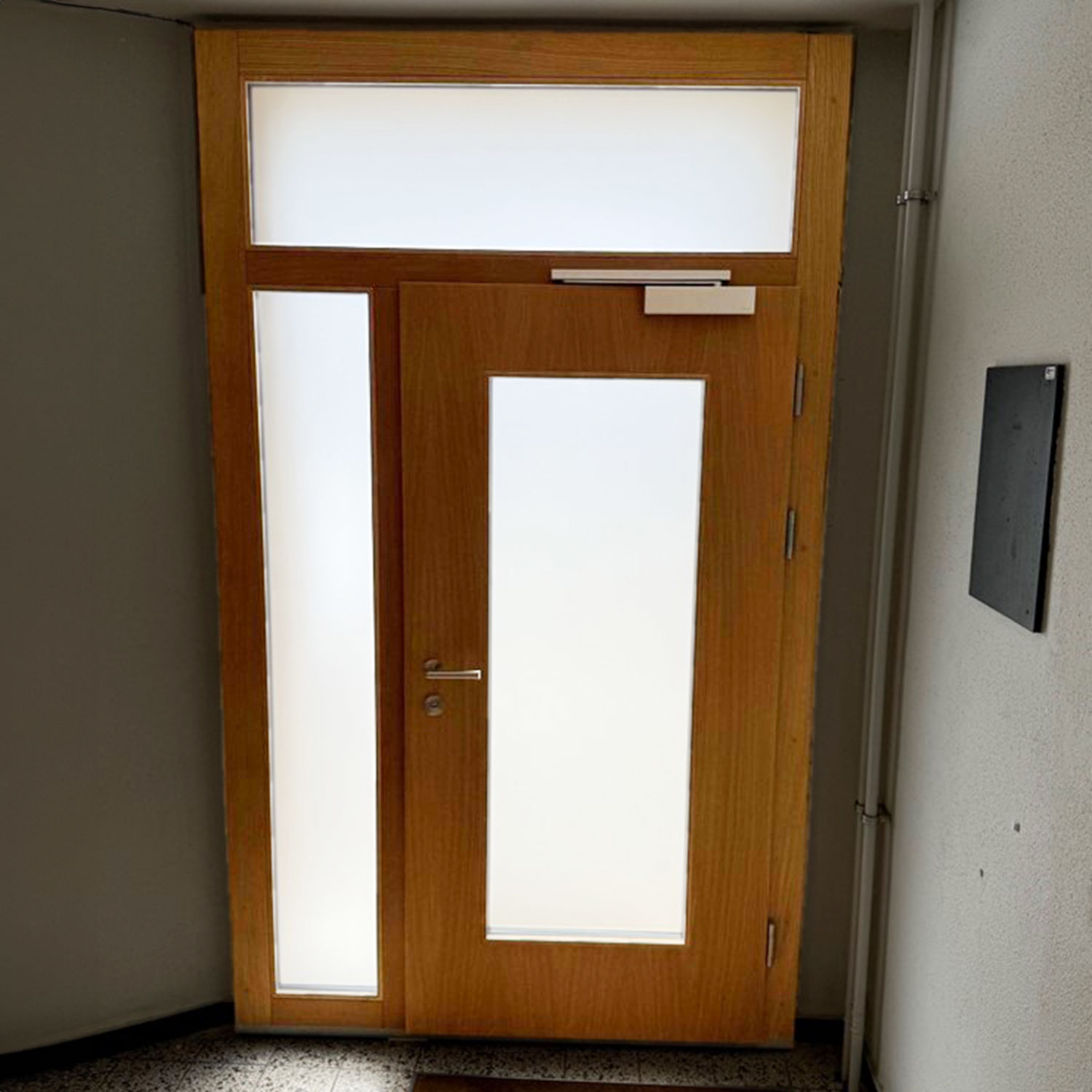 Customised front door solution Basel