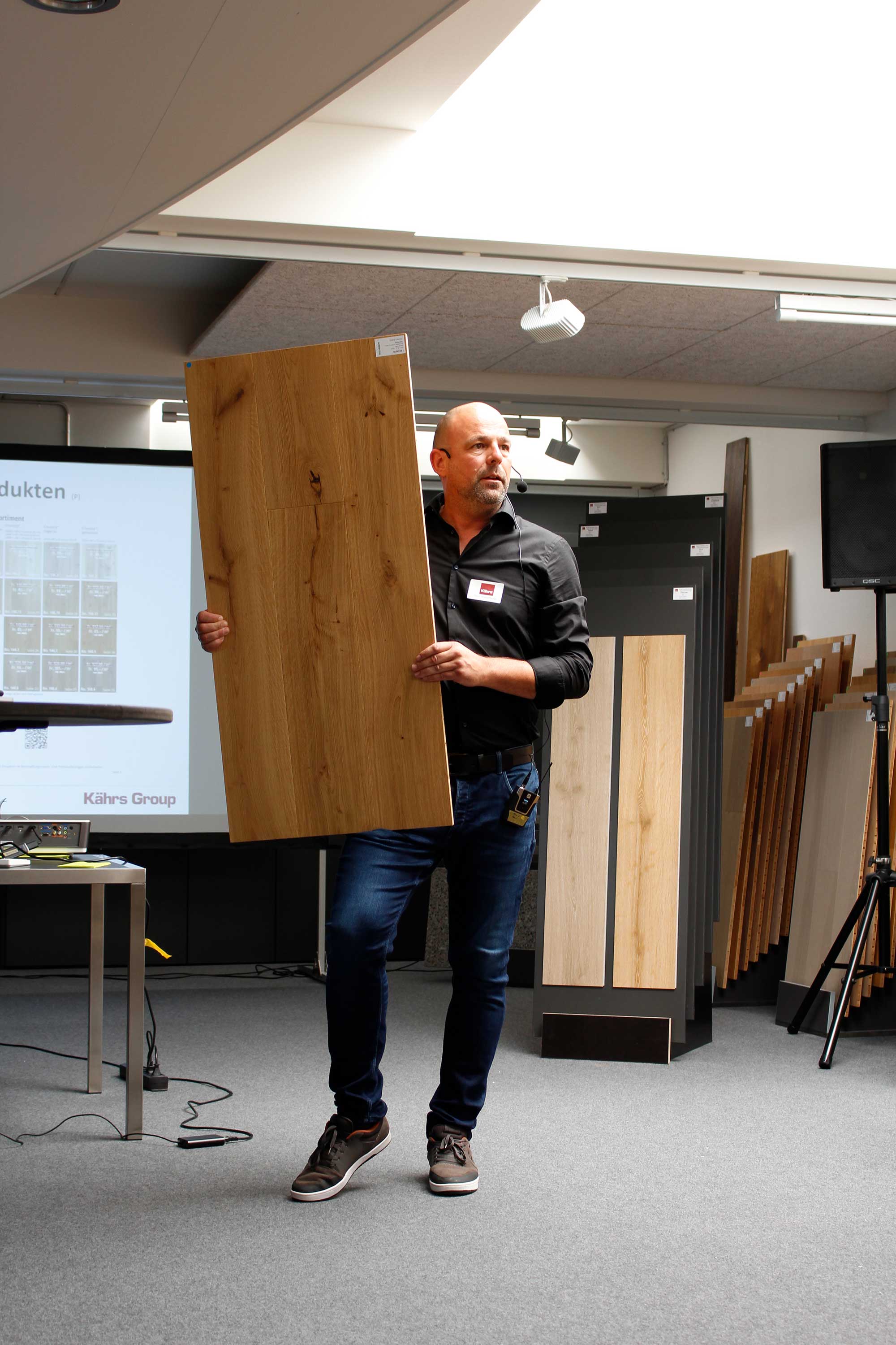 Kährs Parkett Event bei der Roser AG
