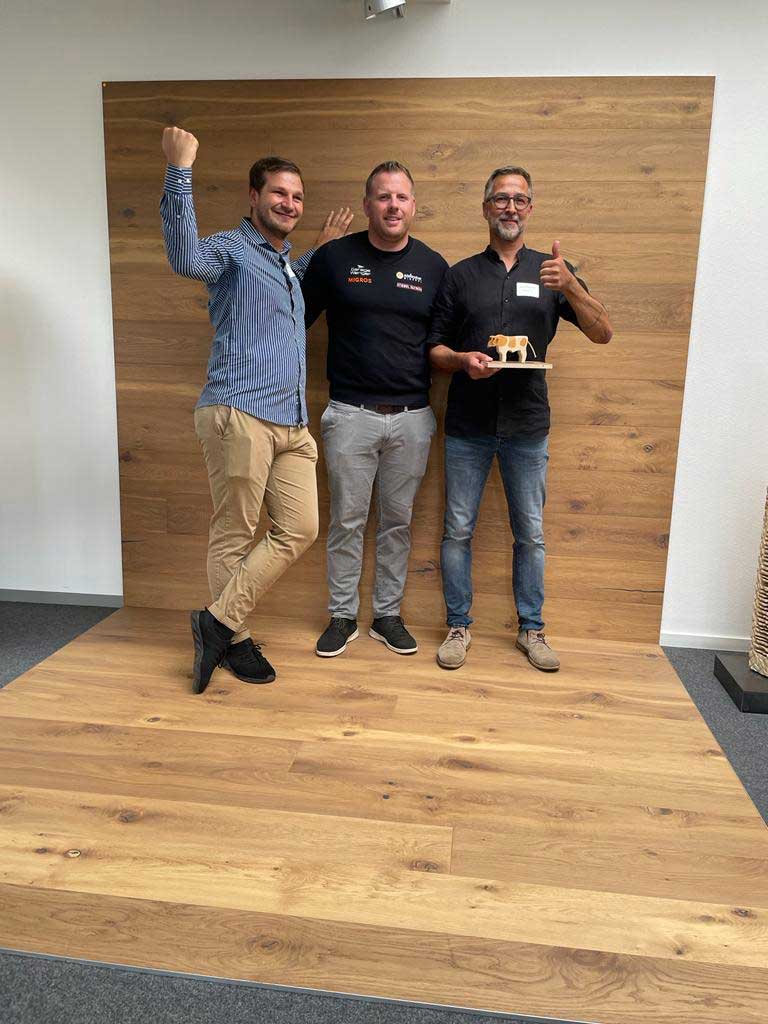 Kährs Parkett Event bei der Roser AG