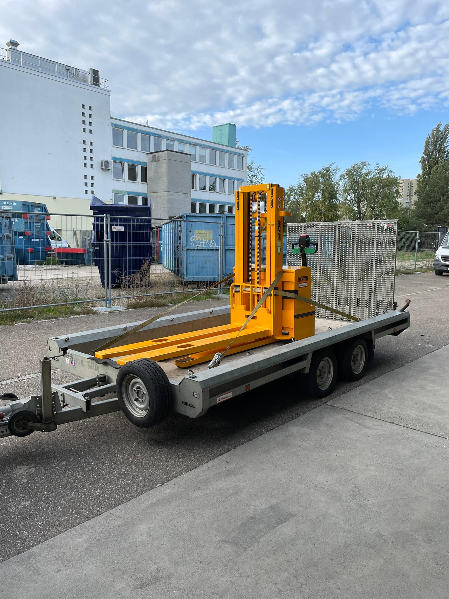 Stapleranlieferung für die Roser AG