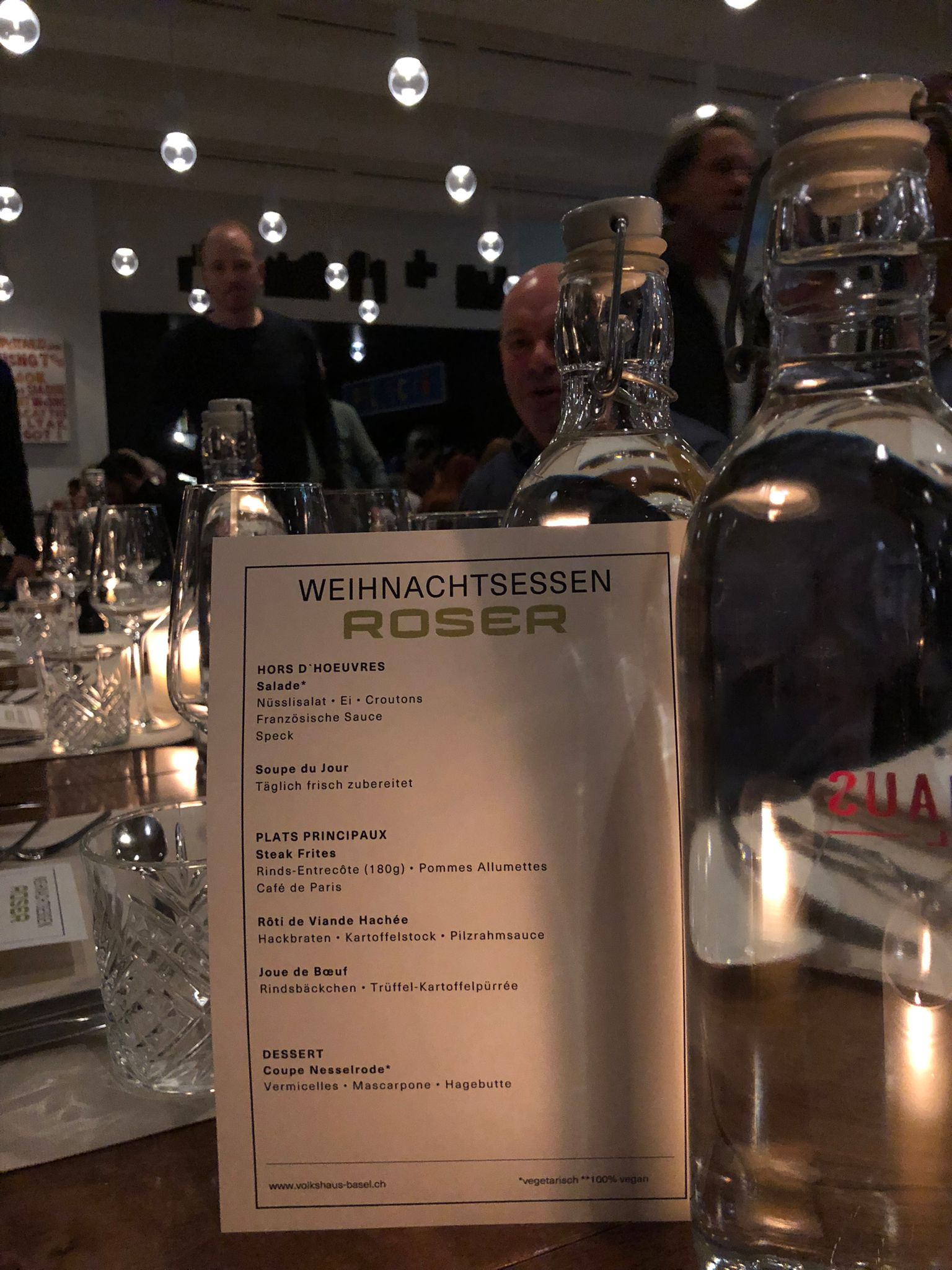 Weihnachtsfeier 2022 Roser AG