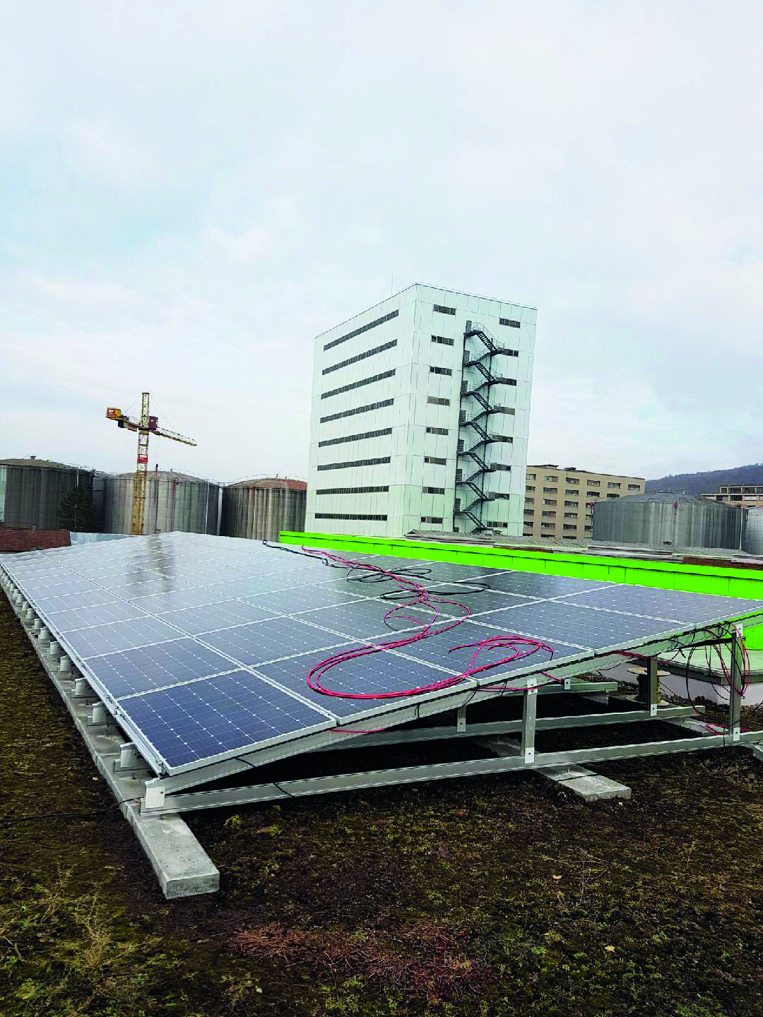 Roser hauseigene Solaranlage zum Energie sparen