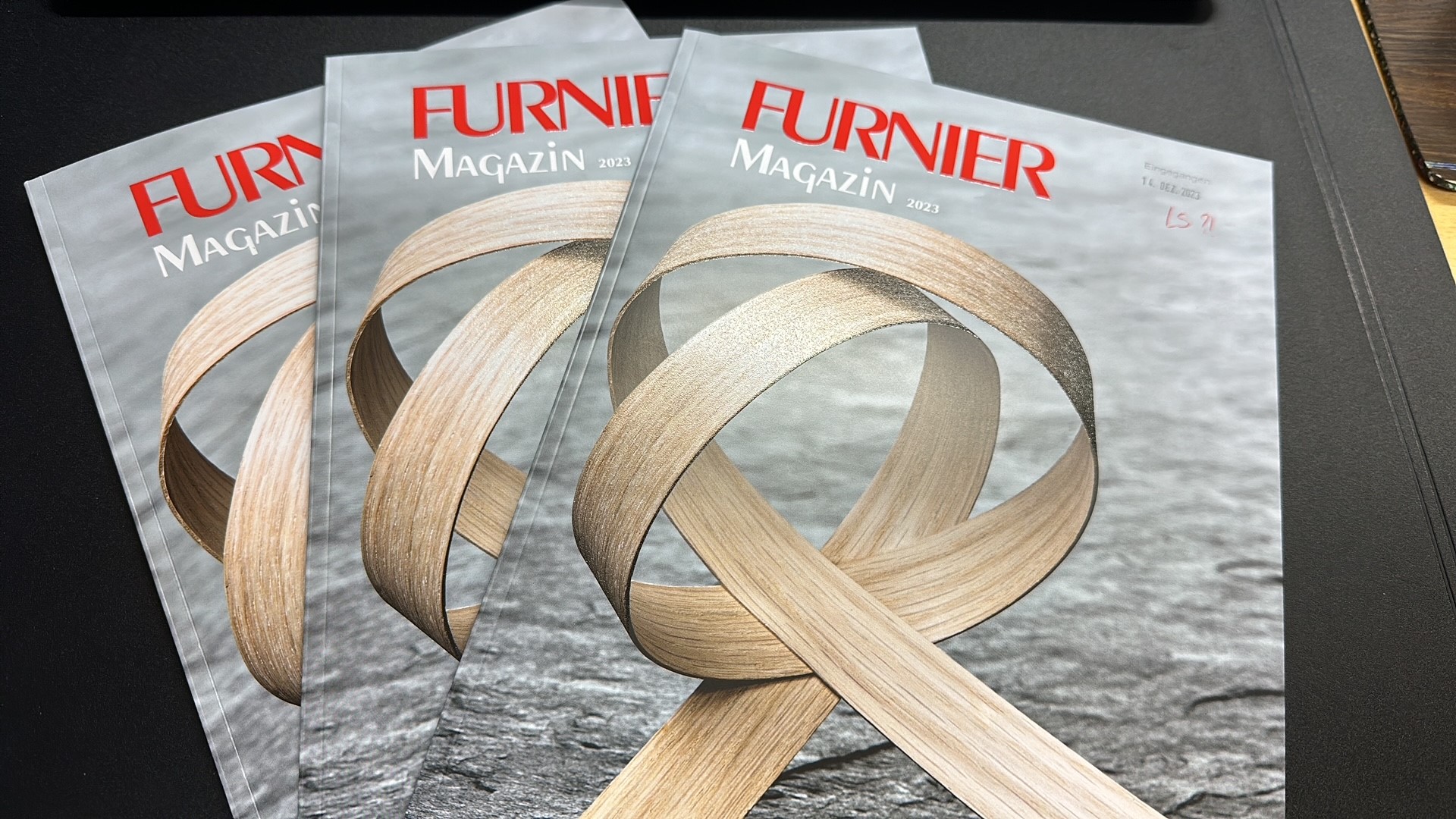 Roser Furnier Projekte im Furnier Magazin 2023