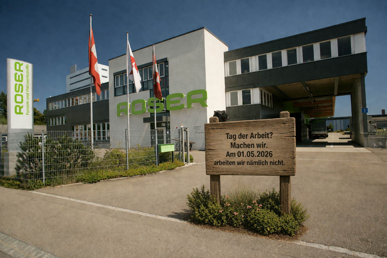 Am 1.5.2026 hat die Roser AG geschlossen