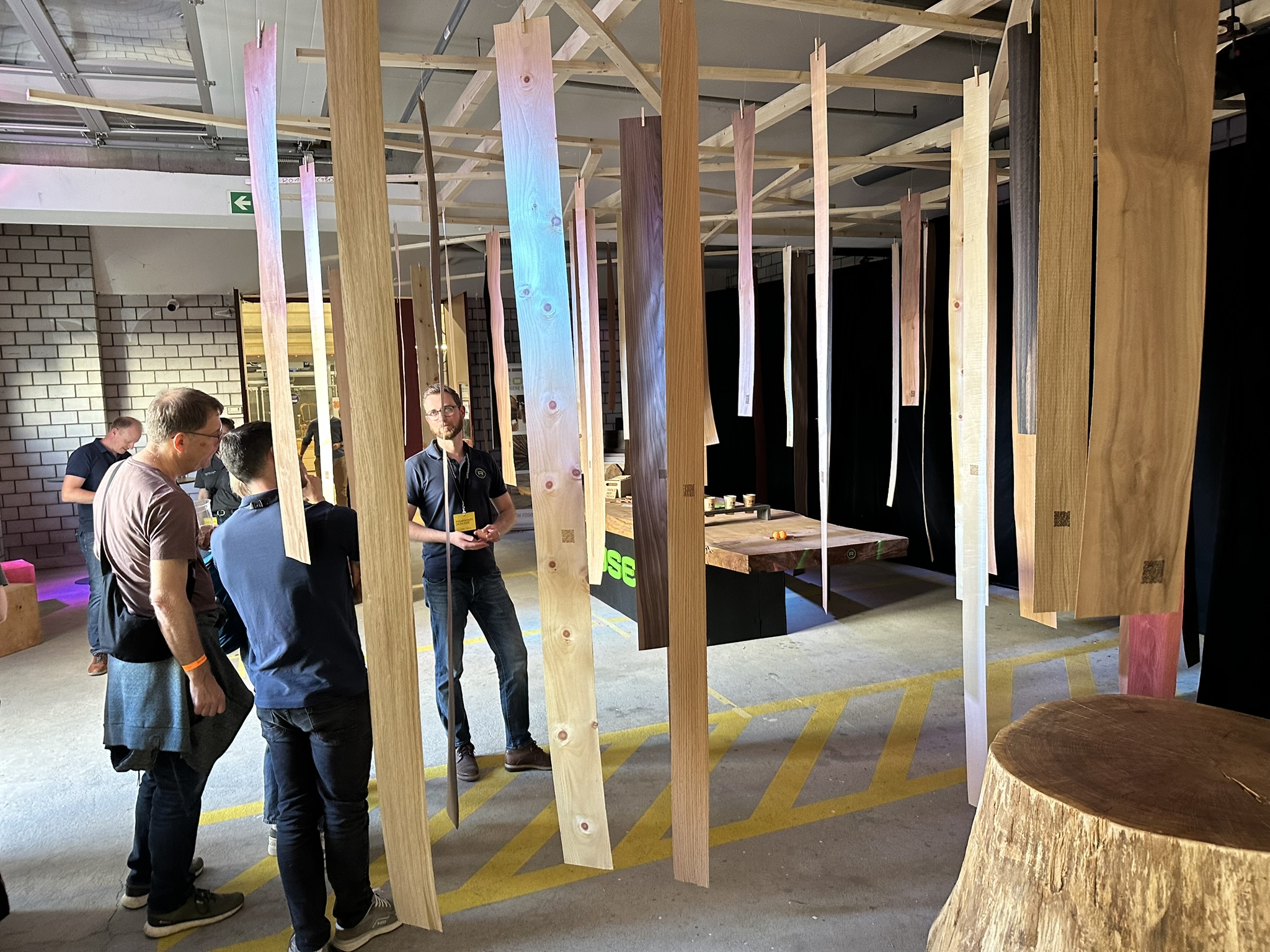 Furnier, Schweiz, Basel, Birsfelden, Roser AG