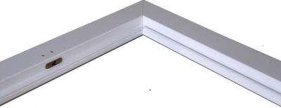 Westag Blendrahmen BR45 PortaLit A222 arctic weiss, ähnl. RAL 9016, 43x80mm Band rechts