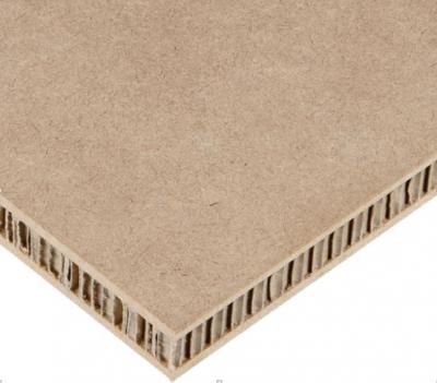 Standard Wabenplatte Oberfläche beidseitig MDF 4mm Stärke 40 mm (20/Pal.)