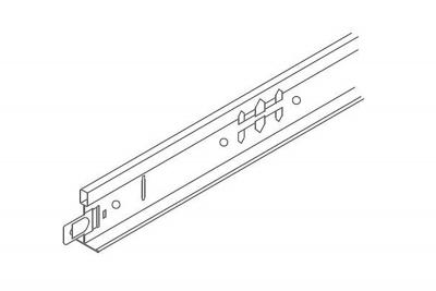 Tragprofil OWAconstruct T-24/38 weiss NR. 45 L 3750mm / H 38mm (25/Pal.)