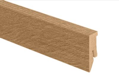 Sockelleisten zu Kaindl Laminatfussboden Trägerplatte MDF / 2600 x 50 x 18mm zu Dek. K4381 Eiche Fresco Lod