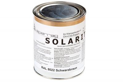 Solarit Kantenlack braun Dose a 1,400 kg