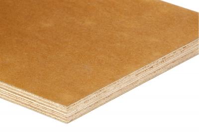 Sperrapaint SP/SP Birke BFU100 12mm mit Grundierpapier hellbraun (50/Pal.)