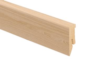Sockelleisten zu Kaindl Laminatfussboden Trägerplatte MDF / 2600 x 50 x 18mm zu Dek. K4368 Buche Swaran