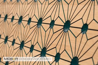 Moser 1S Designboards Eiche Natur Pur exklusive Optik, Qualität A/AB Kumiko