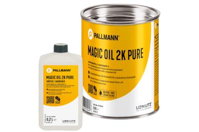 Pallmann Magic Oil 2K Pure Lösemittelfreies 2K-Parkettöl Gebinde 0.8 lt + 0,2 lt Härter
